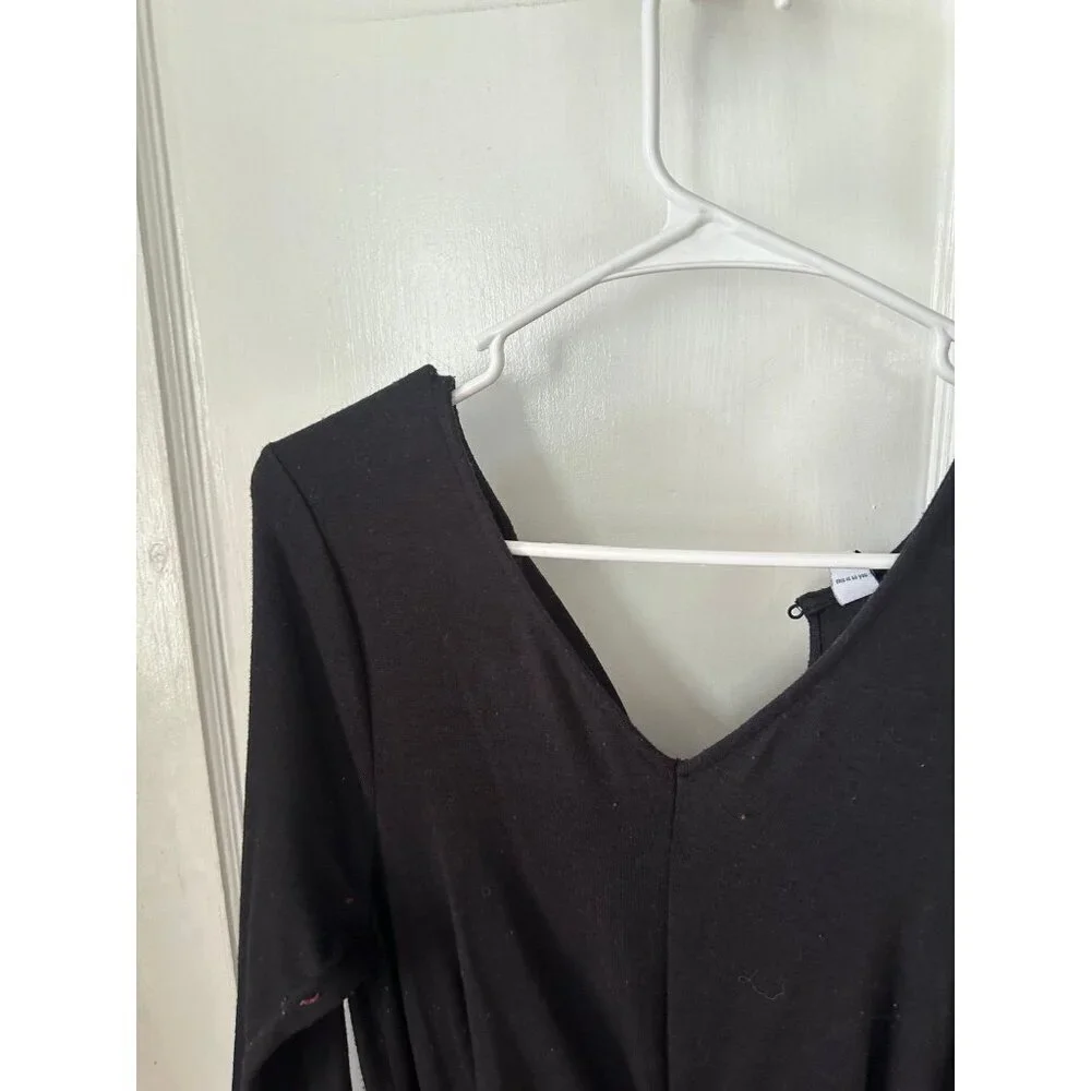 Old Navy women’s size large black criss cross jumpsuit - Picture 5 of 11